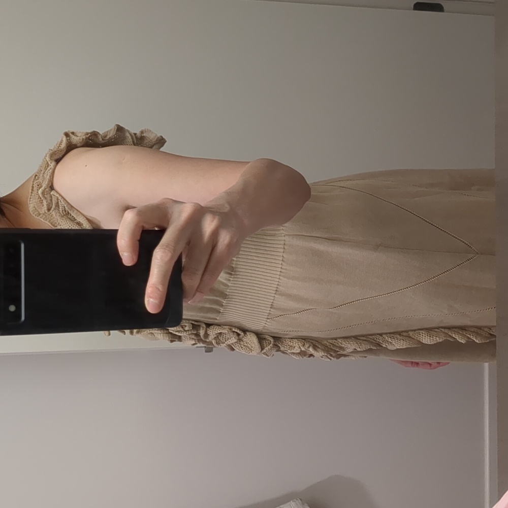 Red Valentino Crochet Dress Made in Italy